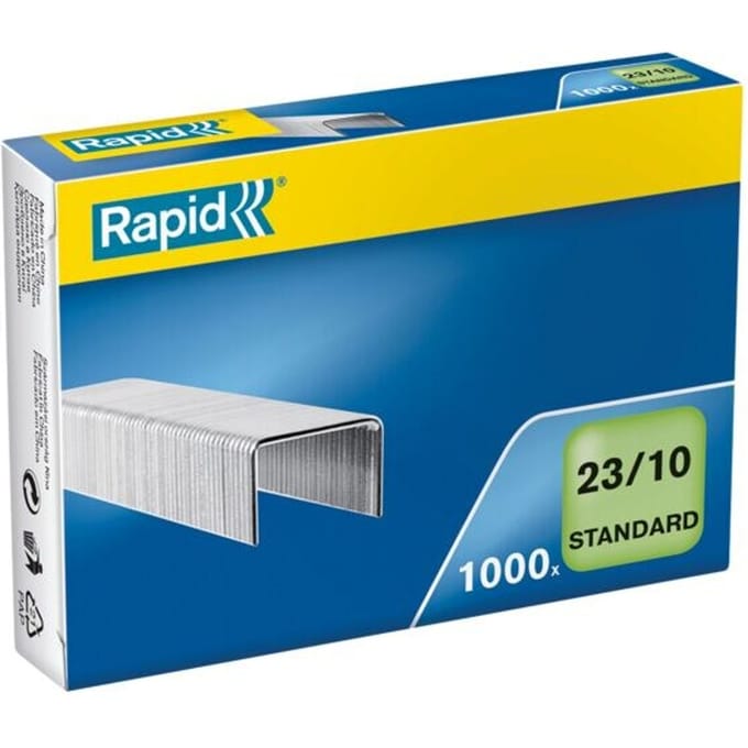 Rapid Standard - staples - 23/10 - 10 mm - pack of 1000