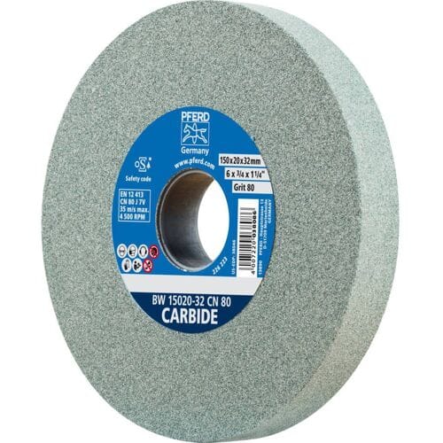 PFERD - Slijpsteen voor harde materialen bijv. hardmetaal - BW 15020-32 CN 80 CARBIDE