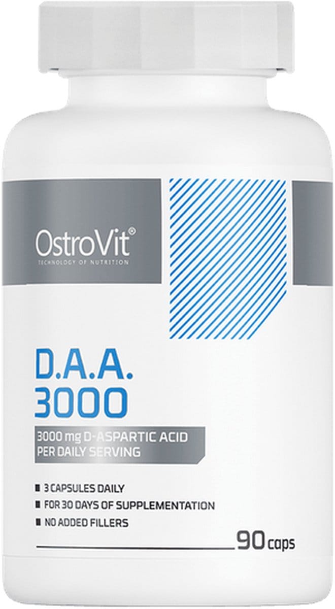 Aminozuren - OstroVit D.A.A 3000mg - 90 Capsules -