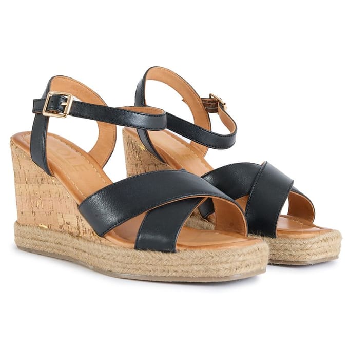 Sole Ldn Brita Wedge Sandalen
