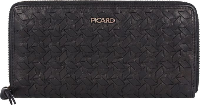 PICARD Portemonnee Lara 1 Zip Around Wallet Schwarz Zwart