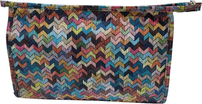Rojafit Toilettas Groot - Missoni Ibiza Style ( Afmeting 29 x 8 x 18 cm.)