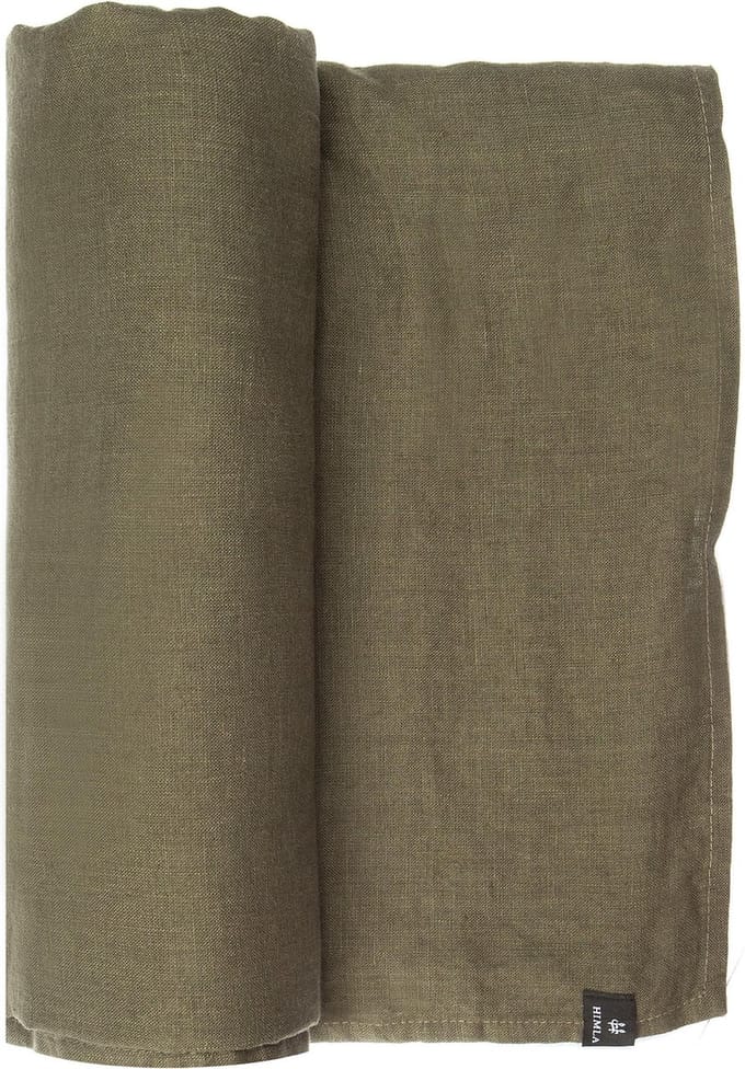 Himla Sunshine Linnen Tafelkleed - 145 x 330 cm - Khaki