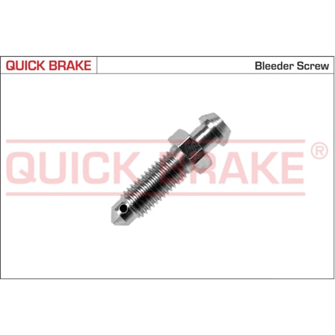 Ontluchtingsschroef/-klep, wielremcilinder QUICK BRAKE 0120X