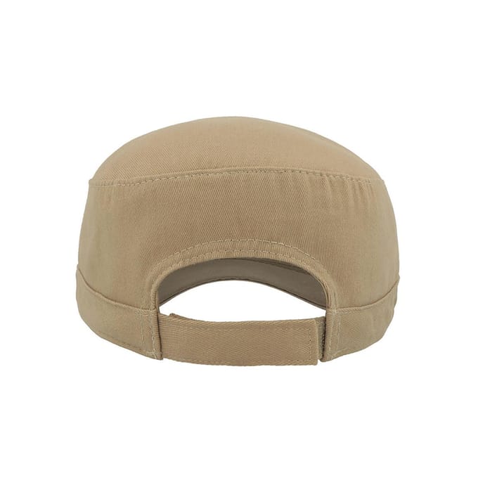 Atlantis tank geborsteld katoen militaire pet One Size olijf