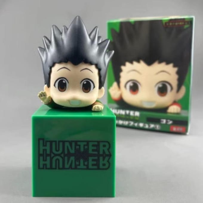 Périphérique d'Anime Poupée Version Q Killua Zoldyck GON FREECSS Kurapika Modèle Ornement de Bureau Cadeau
