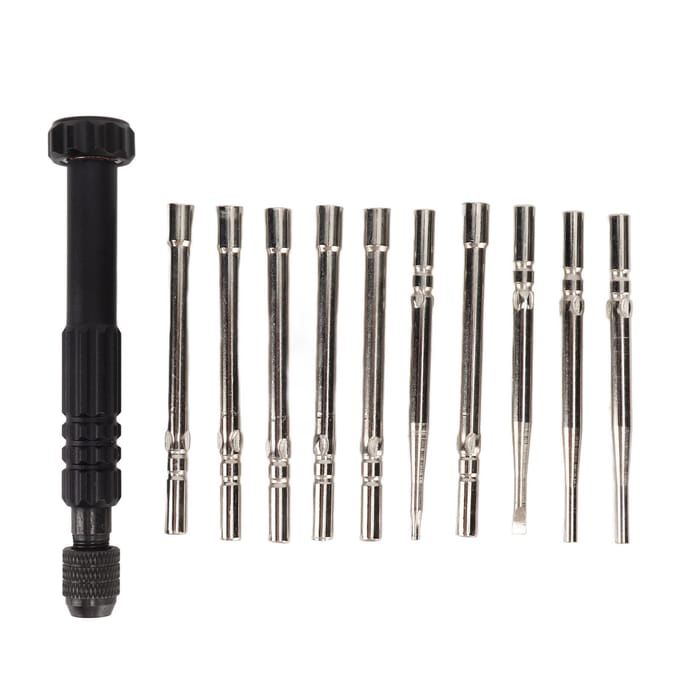 10 Stuks Carburateur Afstelgereedschap Set voor Algemene 2-Takt Kleine Motor Carburateur Afstellen black