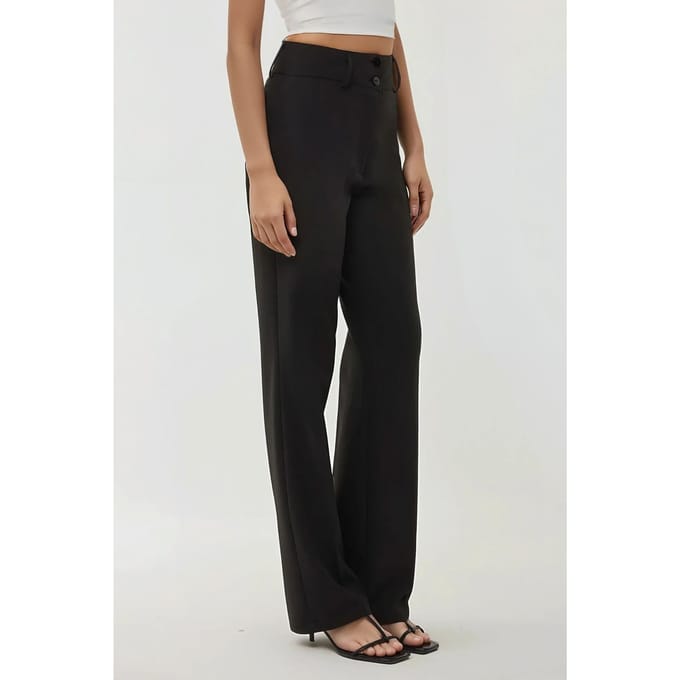 Hoge Taille Flared Broek