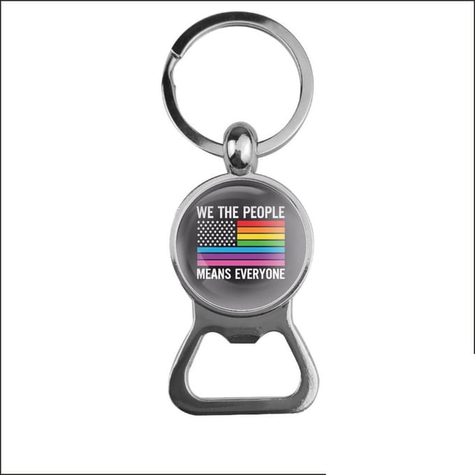 Bieropener Glas - We The People