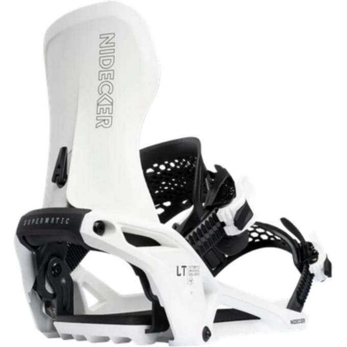 Nidecker LT Supermatic 2026 Snowboard Bindingen wit