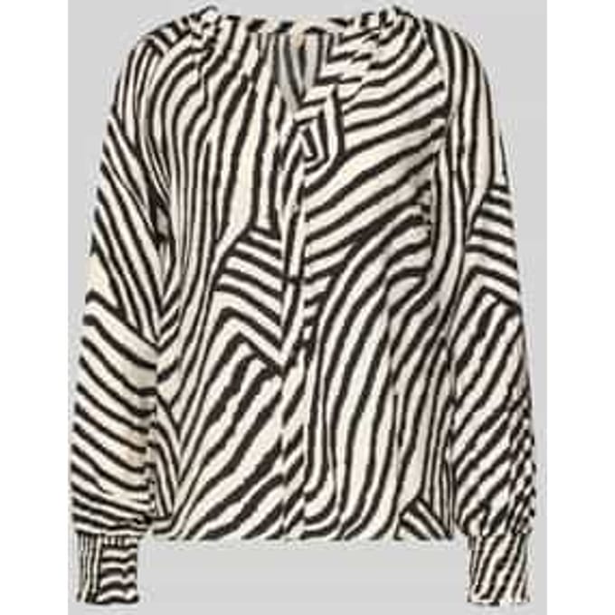 Overhemdblouse met Knoopsluiting Model 'BECCA'