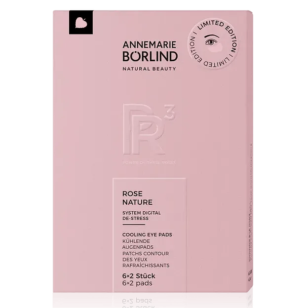 Annemarie Börlind Rose Nature Oogpads - 12 stuks - Verkoelend
