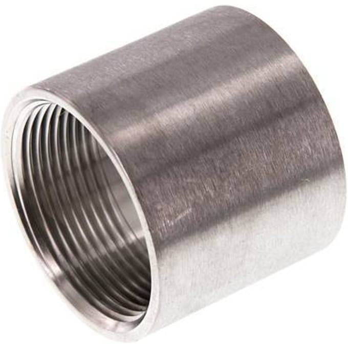 1 1/2'' NPT RVS Ronde Sok 16 Bar