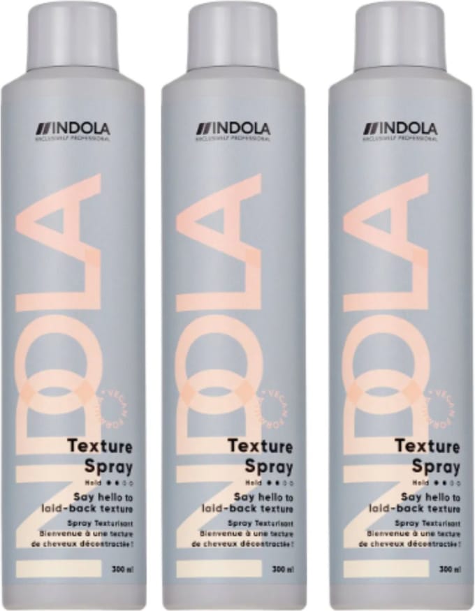 Indola Texture Dry Texture Spray - 3x300ml
