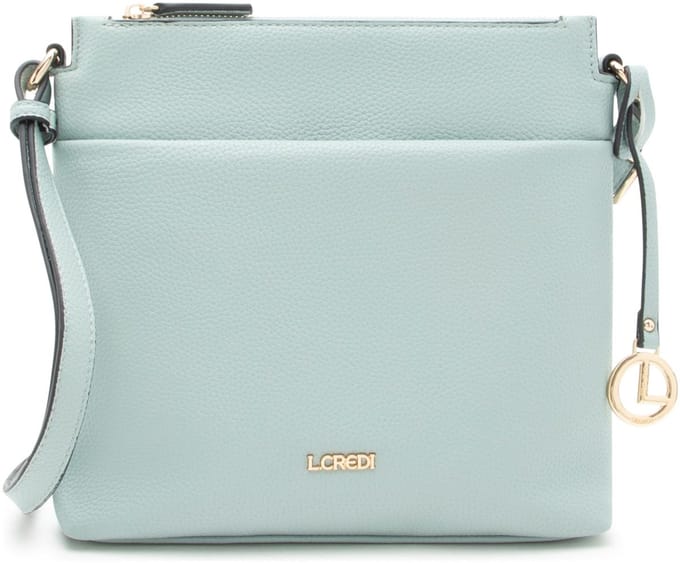 L.CREDI schoudertas Ella Crossbodybag Mint Blue Lichtblauw
