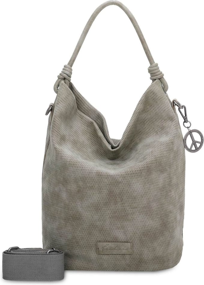 Fritzi aus Preußen Handtas Schoudertas Bo03 Sunny Hobo Bag Moss Kaki