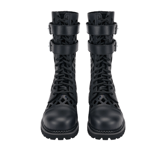 Brandit Bikerlaars - Phantom Grid Boots - EU39 tot EU46 - zwart