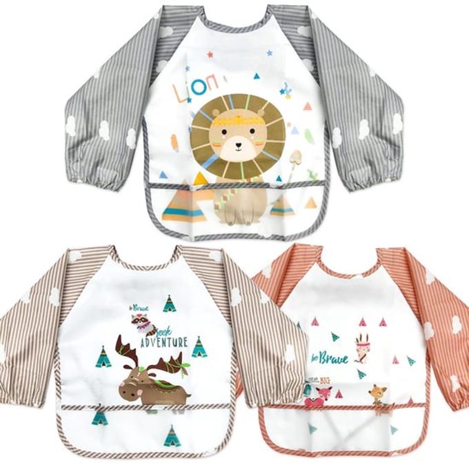 Dailygoody - Babyslabbetjes - Speelplezier - Eén maat - Kleur