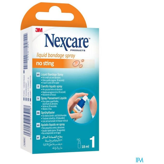 Nexcare Vloeibaar Verband Spray 18ml Lbs-18