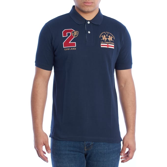 Polo Shirt Korte Mouw La Martina YMP315-PK031