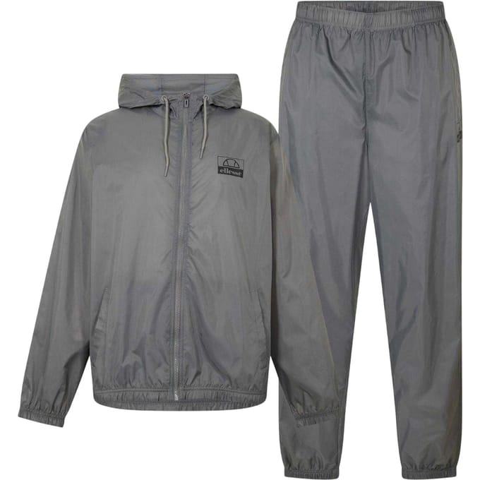 Ellesse Heren Hybride Jas en Broek Set (Grijs)