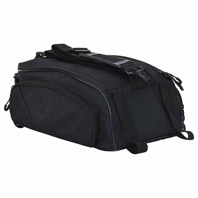 vidaXL - Fietstas - Zwart - 38 - x - 21 - x - 16 - cm - Polyester