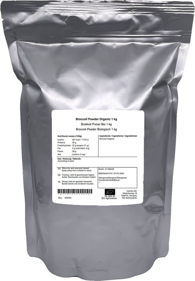 Broccoli Poeder - 1 Kg - VehGro