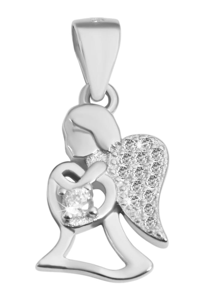 AKZENT Akzent dameshanger "Adriel" van 925 Sterlingzilver, gerodineerd, duurzaam