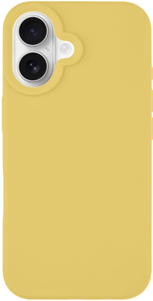 Tactical iPhone 16 MagForce Velvet Smoothie Cover – Hoesje – Banana