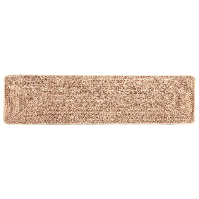 vidaXL - Tapijt - Runner - MARSA - Geel - 80 - x - 400 - cm - Polyester - en - PVC