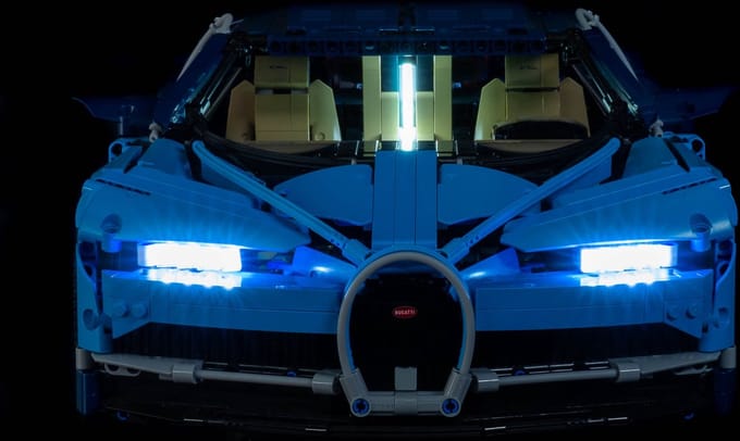 Light My Bricks - Verlichtingsset geschikt voor LEGO Bugatti Chiron 42083