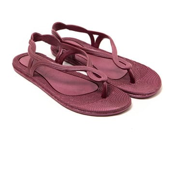 Brasileras Slippers Damen-Granaat-36
