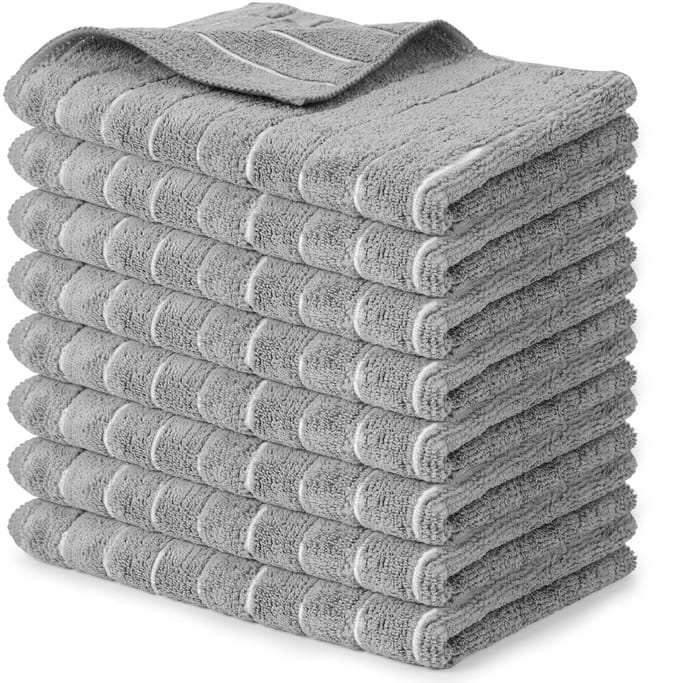 NTH products - Set van 8 Microvezel Theedoeken 65 x 45 cm