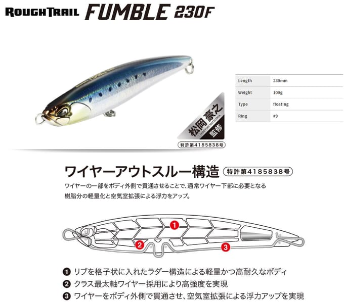 Lok Duo Rough Trail Fumble 230 F – 100g