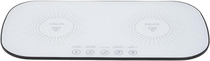Elektrische Warmhoudplaat - Voedselverwarmer Buffet - Eten Warm Houden - Instelbare Temperatuur - Compact Formaat - Zwart