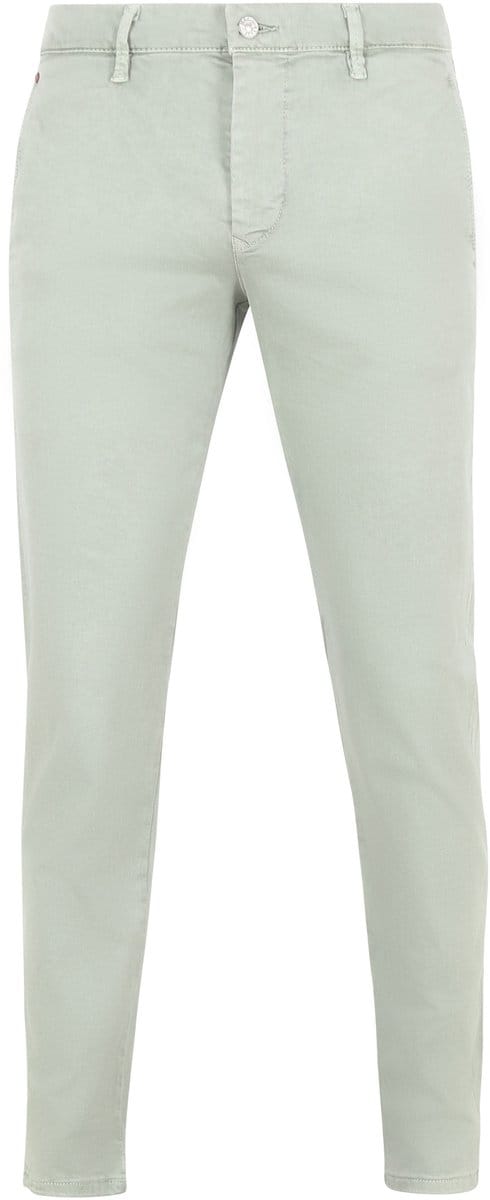 Mac Jeans Driver Pants Lichtgroen - Maat W 35 - L 32 - Heren - Chino