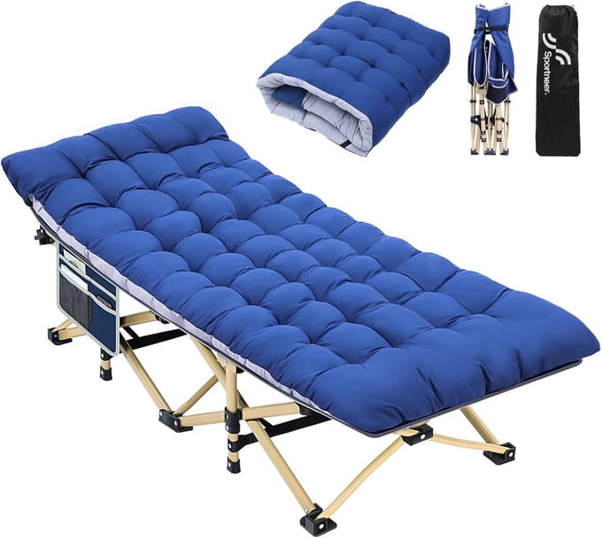 Veldbed Inklapbaar - Stretcher - Vouwbed - reisbed