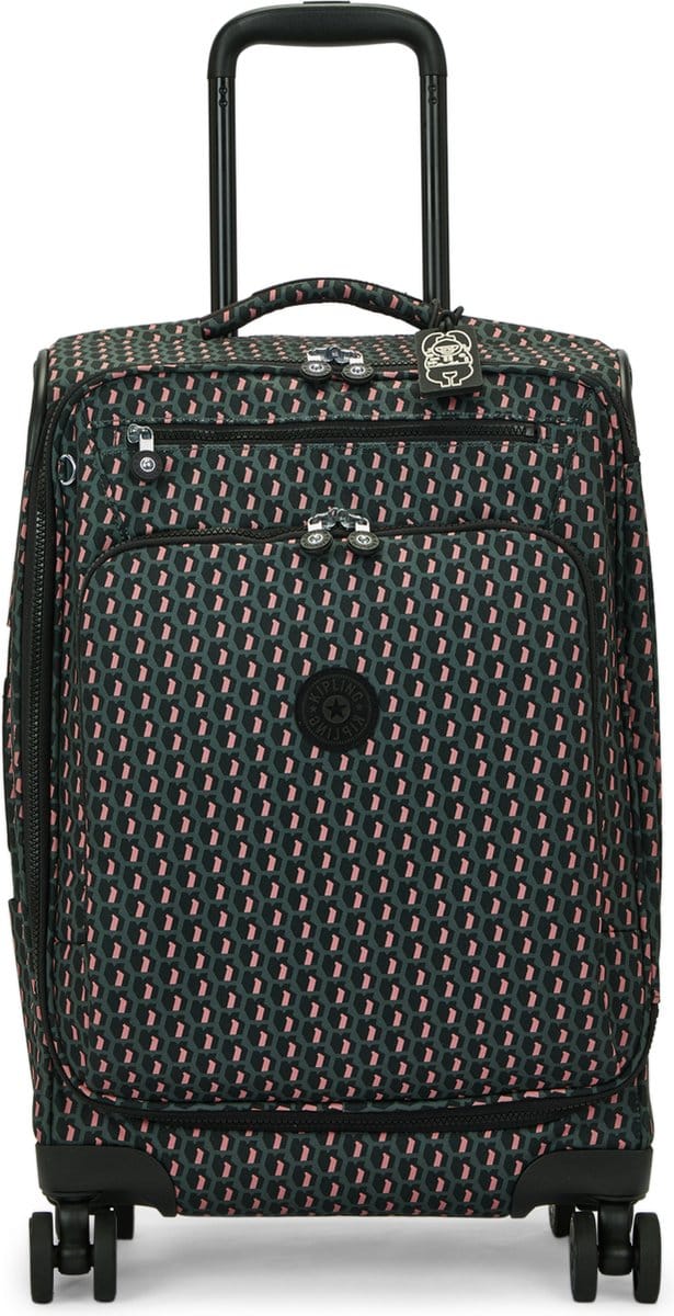 Kipling NEW YOURI SPIN S Reiskoffer, Handbagage (35 x 55 x 23 cm) - 3D K Pink