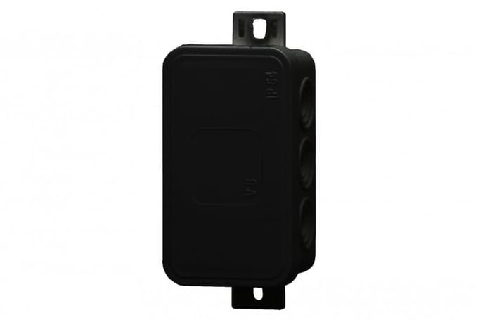 F-ELEKTRO - Hermetische Doos V8 - IP54 - 80x45x41mm - Zwart - Kliksluiting