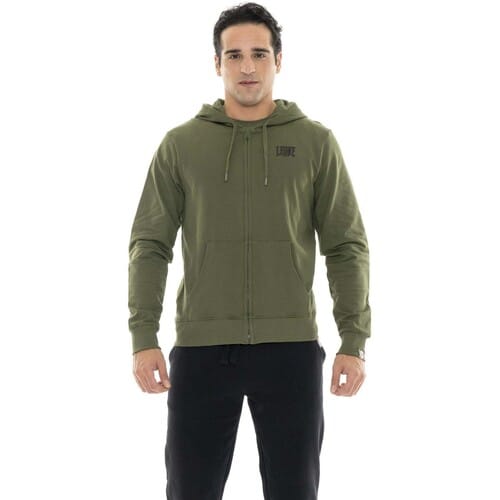 Capuchon sweaters Leone 1947 Man Hoody Full Zip Small Logo