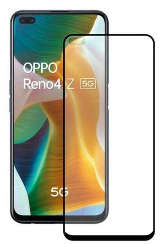 Tempered Glass Mobile Screen Protector Oppo Reno 4Z 5G KSIX Full Glue 2.5D