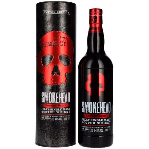 Smokehead Whisky Smokehead SHERRY BOMB Islay Single Malt Scotch Whisky 48% Vol. 0,7l in Tinbox