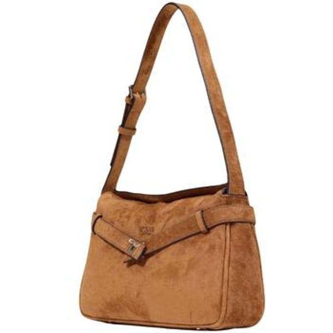 GUESS schoudertas Ella Shoulder Bag Cognac bruine