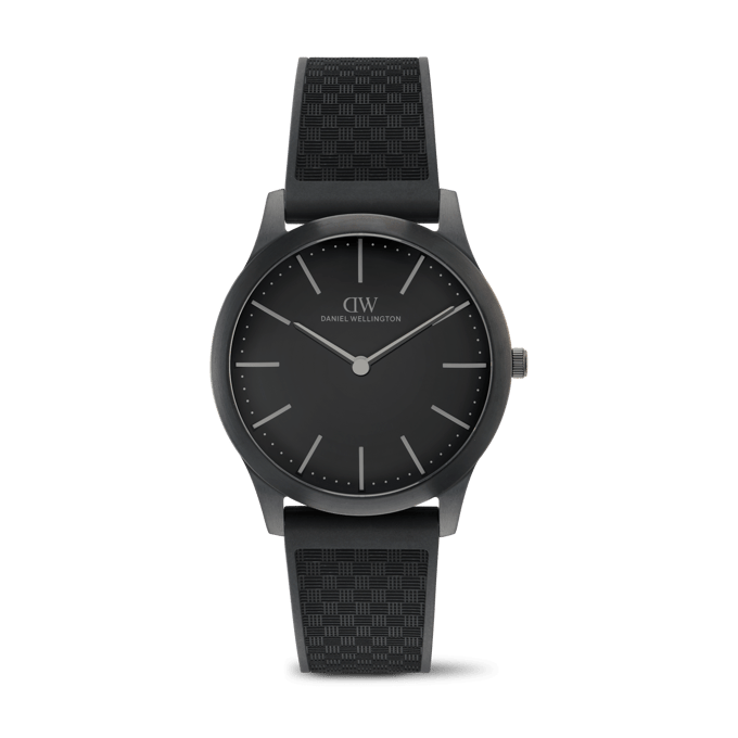 Daniel Wellington DW Watch Pathfinder Black-Rubber Black 39mm