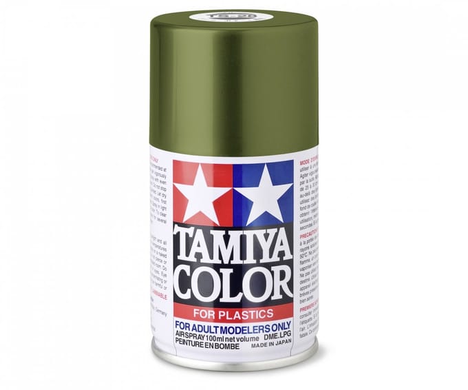 Tamiya Hobbyverf Acrylverf - TS-28 Olive Drab 2 - Matt - Acryl Spray - Verf spuitbus - 100 ml