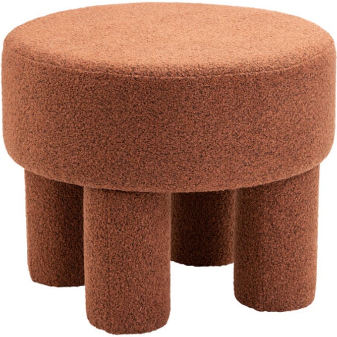 Multifurn Poef demi bouclé