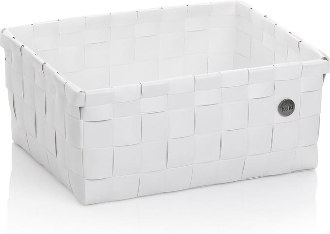 Kela Badkamer - Neo Mand 24x31x14 cm - Polypropyleen - Wit