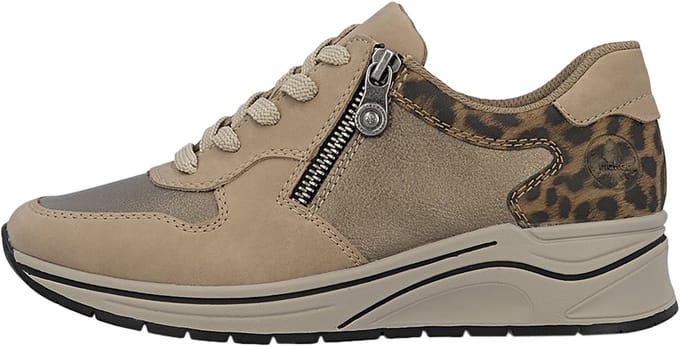 Rieker N9503-20 dames sneakers maat 40 beige