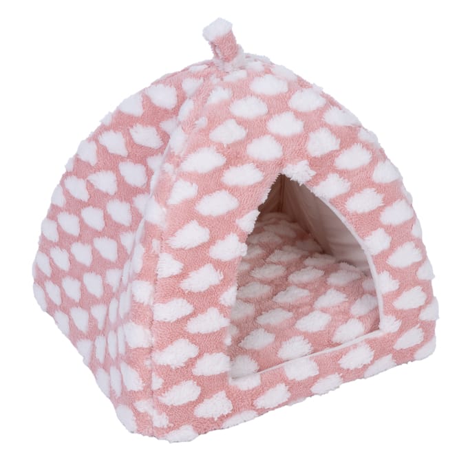 zooplus Basics kattengrot Fluffy roze kat