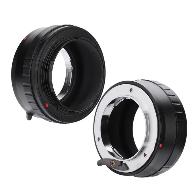 EXA-NEX Handmatige Focus Adapter Ring voor Exakta Lens voor Sony E-Mount Systeemcamera's black